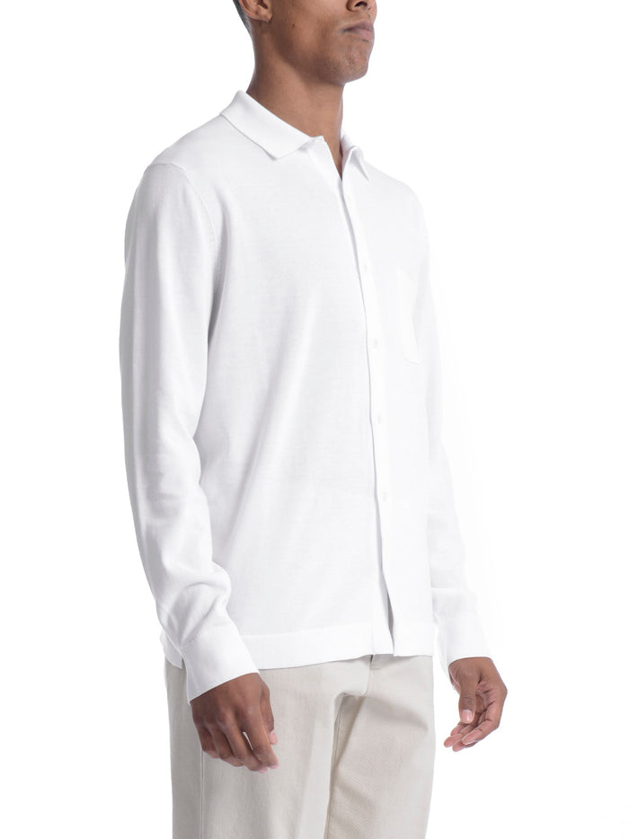 Kangra Uomo Camicia Bianco Maniche Lunghe 3