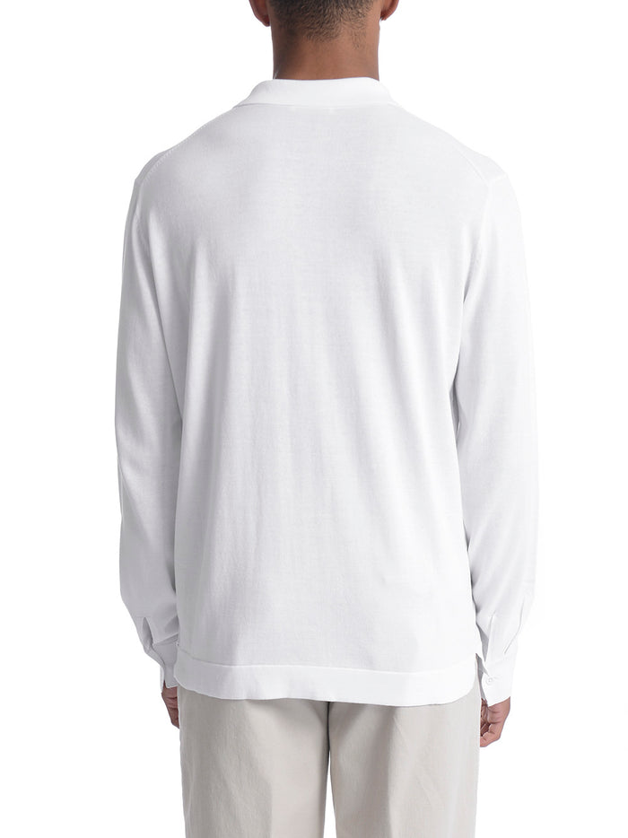 Kangra Uomo Camicia Bianco Maniche Lunghe 4