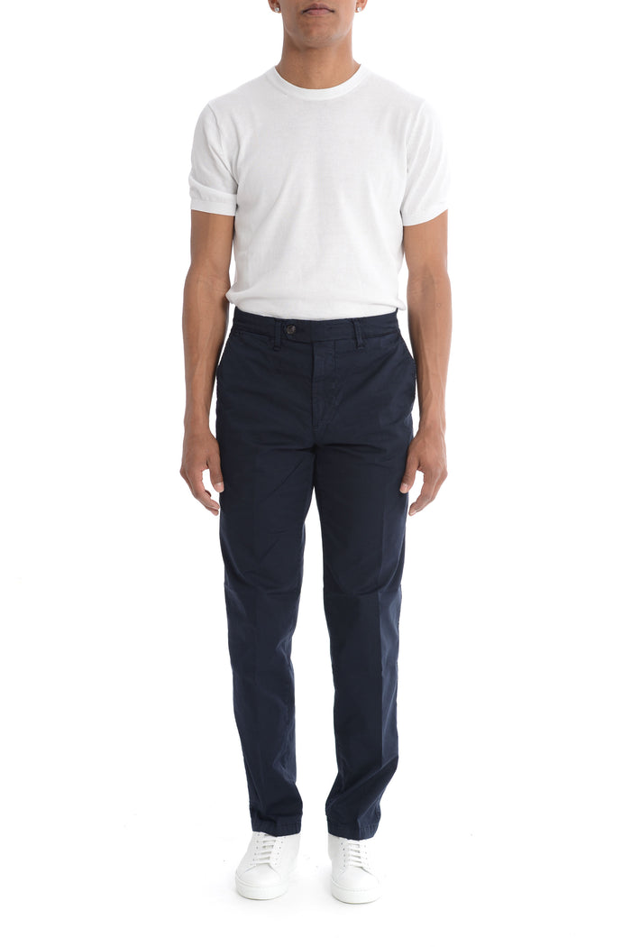 White Sand Blue Men's Straight Leg Trousers 1