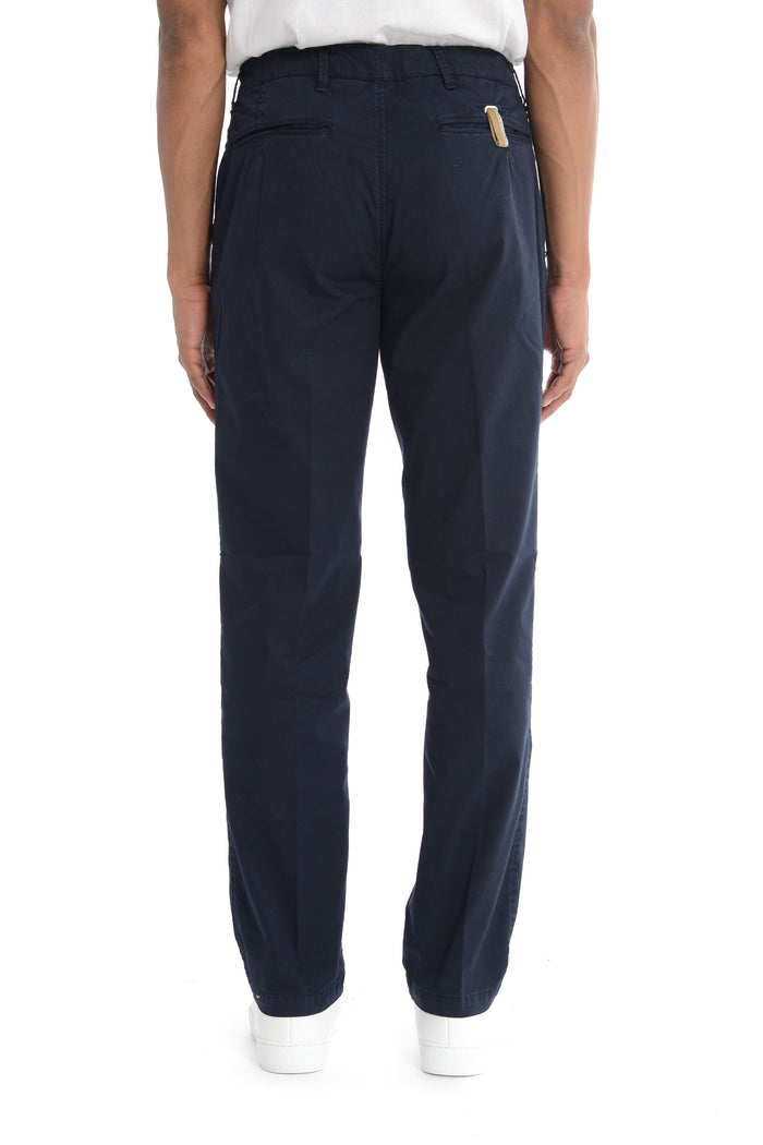 White Sand Blue Men's Straight Leg Trousers 3