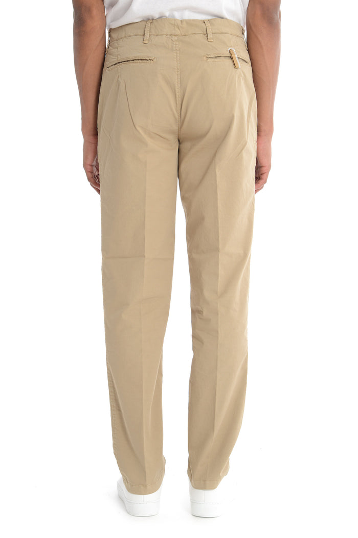 White Sand Pantalone Beige Uomo Gamba Dritta 3