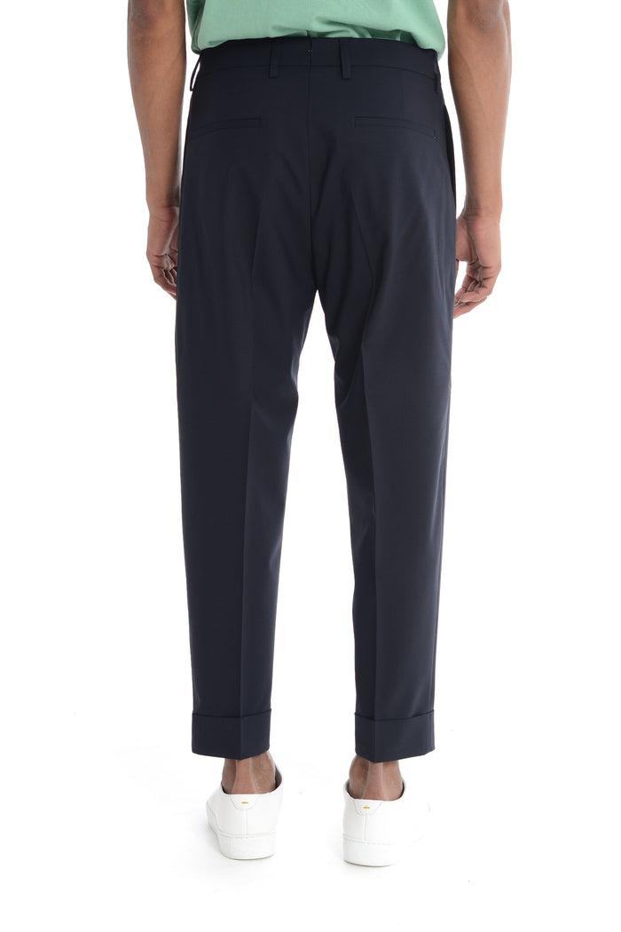 Berwich Pantalone Blu Uomo Chiaia 3