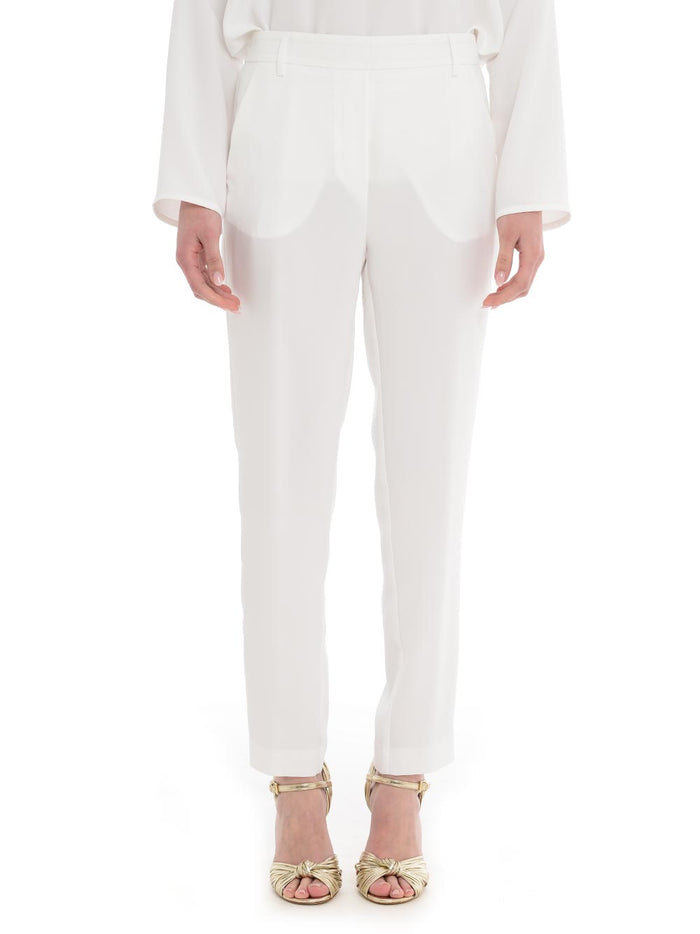 F.it Pantalone Bianco Donna 1