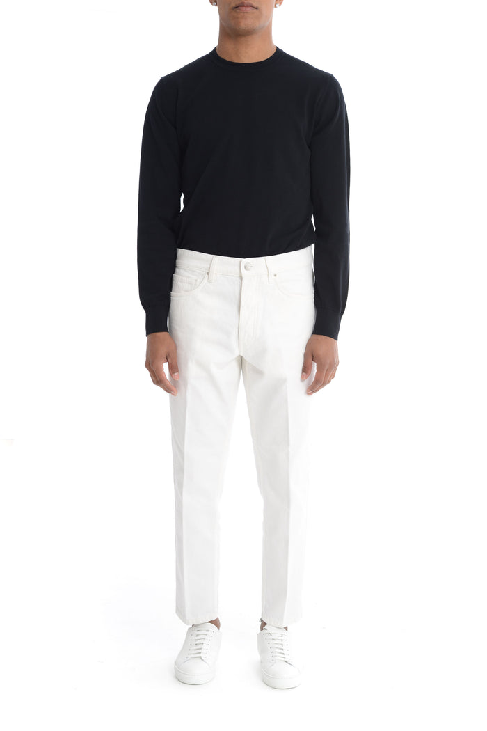 Don The Fuller Jeans Bianco Uomo Seoul 1