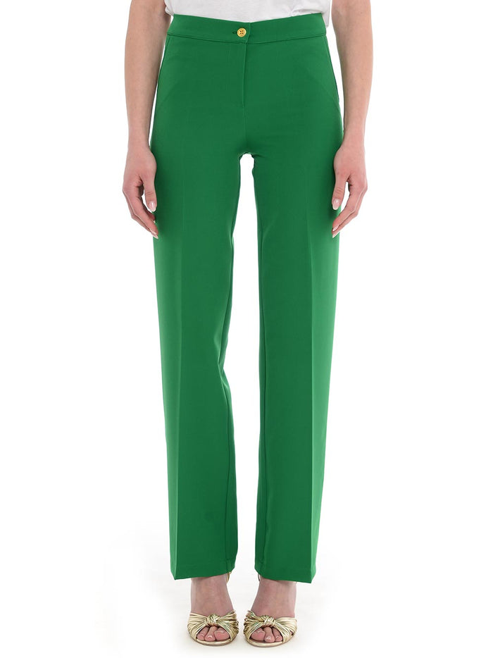 Josephine Pantalone Verde Donna 1