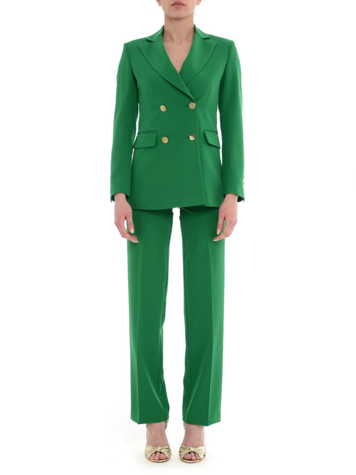 Josephine Pantalone Verde Donna 3