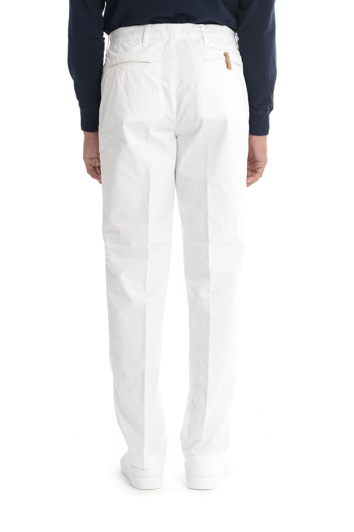 White Sand White Men's Straight Leg Trousers 3