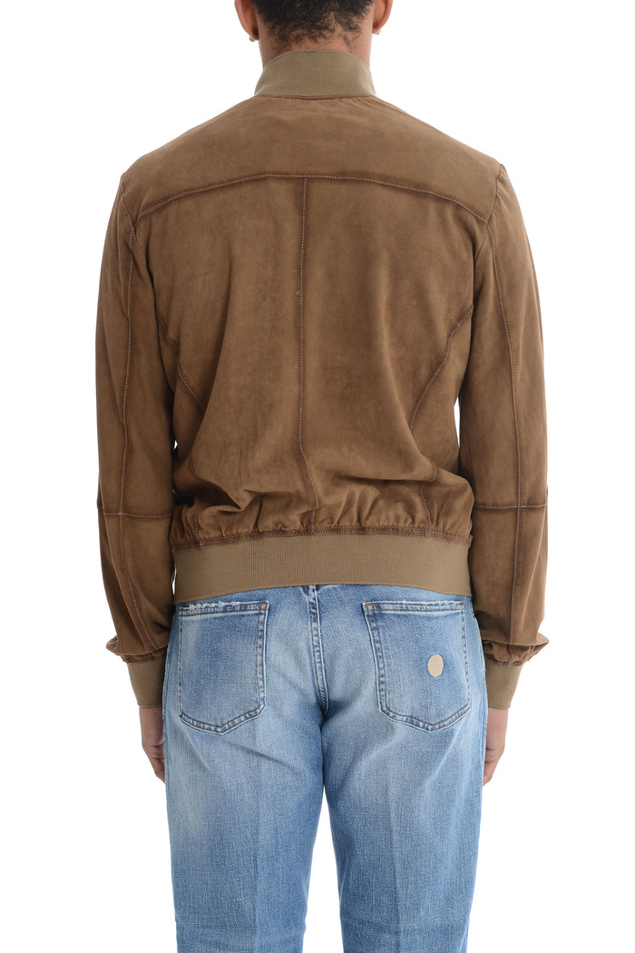 Bully Beige Men's Suede Jacket 3