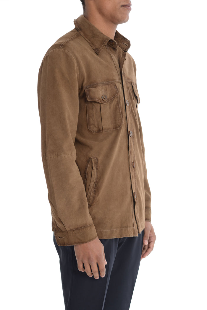 Bully Brown Suede Men's Jacket 2