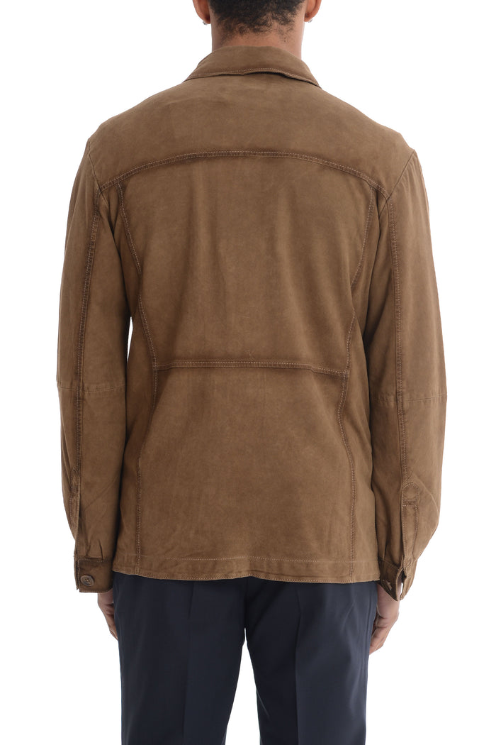 Bully Brown Suede Men's Jacket 3