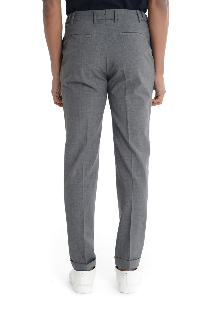 Berwich Pantalone Grigio Uomo Retro 3