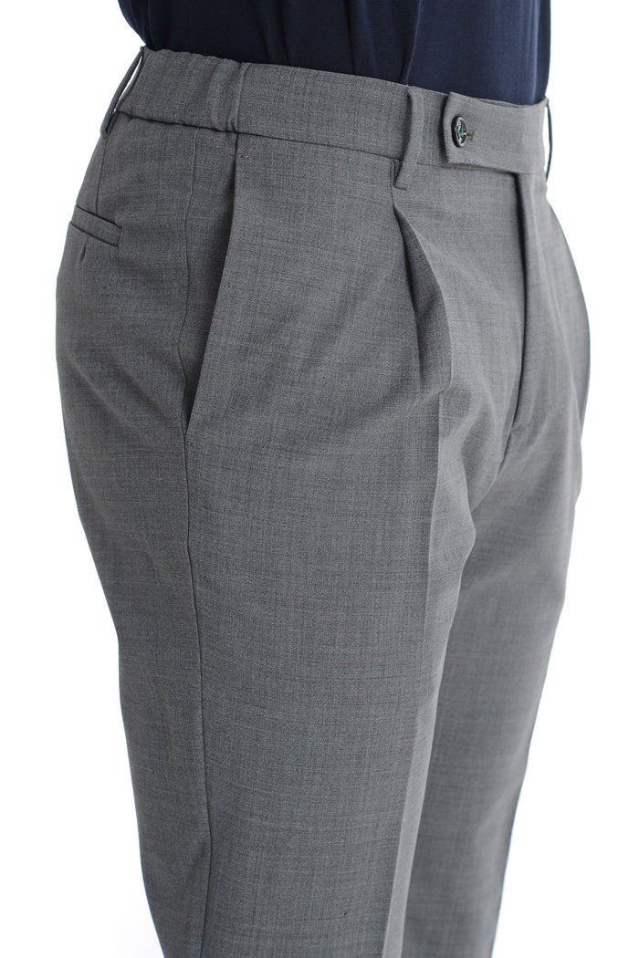 Berwich Pantalone Grigio Uomo Retro 4