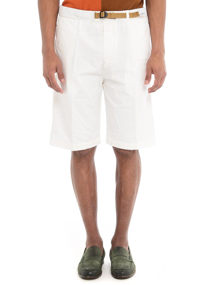 White Sand Bermuda White Men's Cargo 1