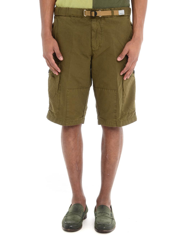 White Sand Bermuda Green Men's Cargo 1