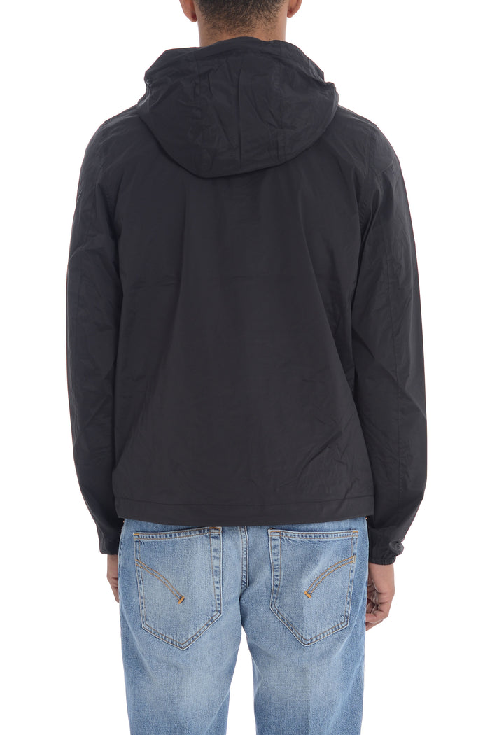 K-way Herren Schwarze Jacke Jack Stretch Nylon Jersey 3