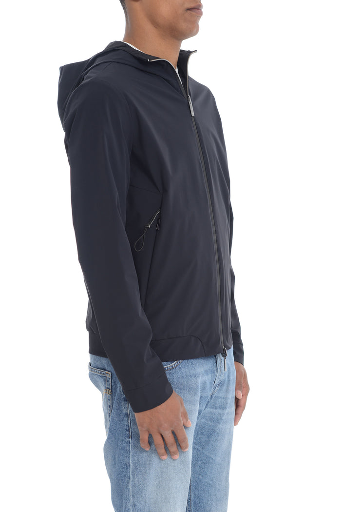 Rrd Men's Blue Jacket with hood 3