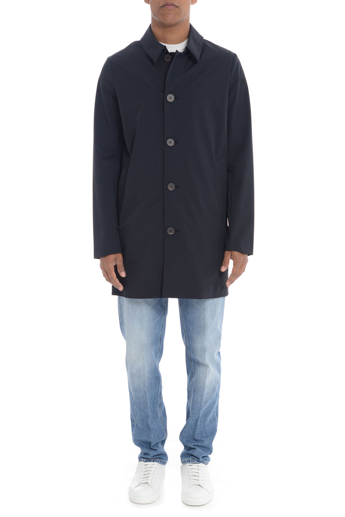 Rrd Trench Blu Uomo monopetto 1