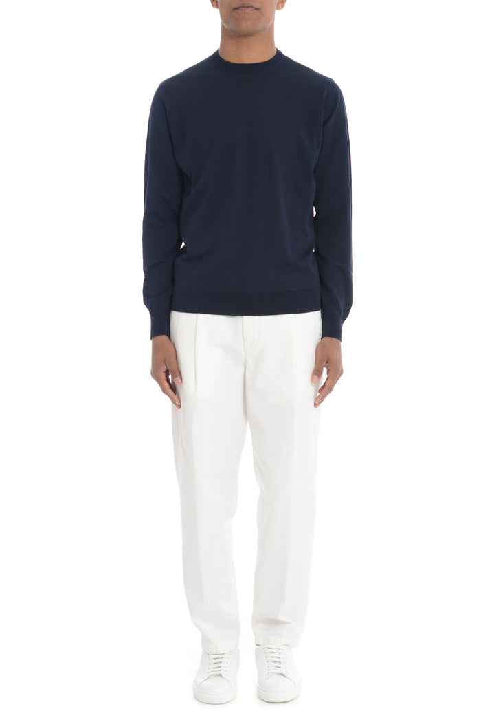 Filippo De Laurentis Maglia Blu Uomo maniche lunghe 1