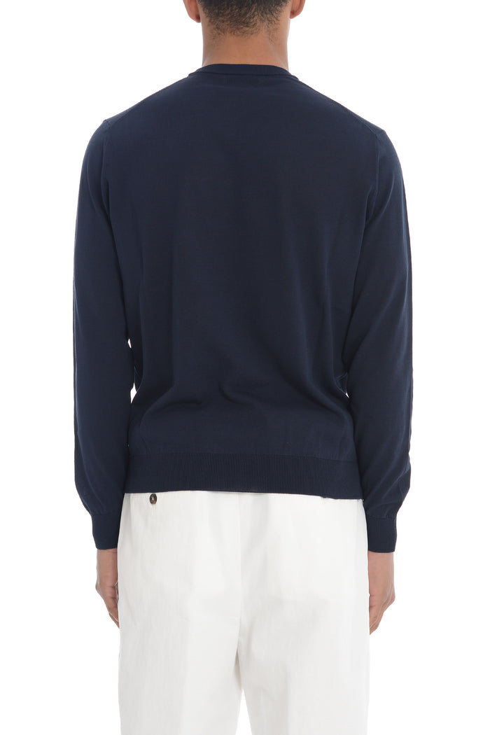 Filippo De Laurentis Maglia Blu Uomo maniche lunghe 2