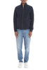 Rrd Men's Blue Sweatshirt with high collar 1