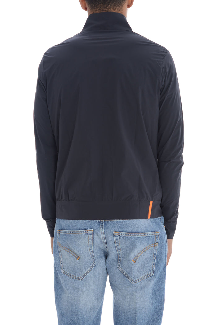 Rrd Men's Blue Sweatshirt with high collar 2