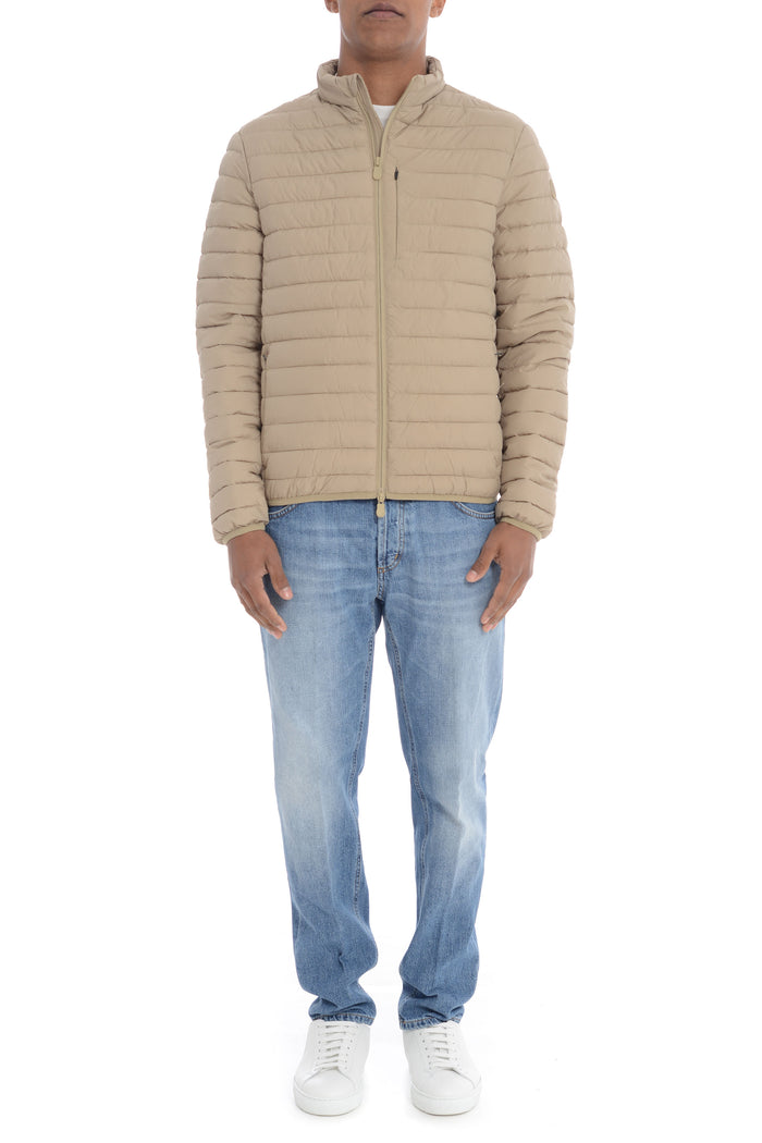 Save The Duck Giubbotto Beige Uomo Biker Mito 1