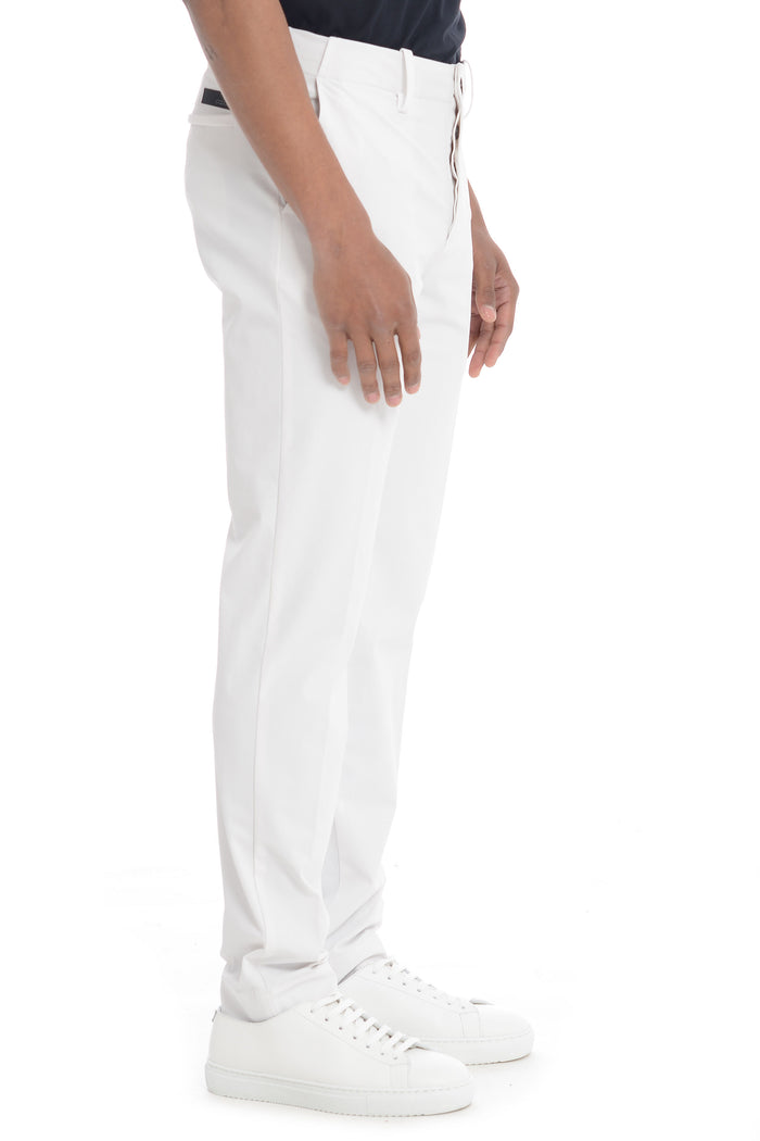 Rrd White Men's Trousers in Technical Fabric 2