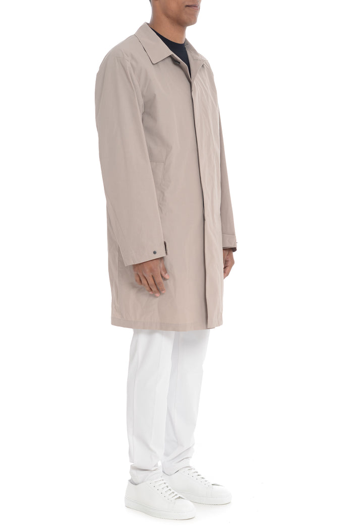 Hevo Trench Beige Men's zip closure 3