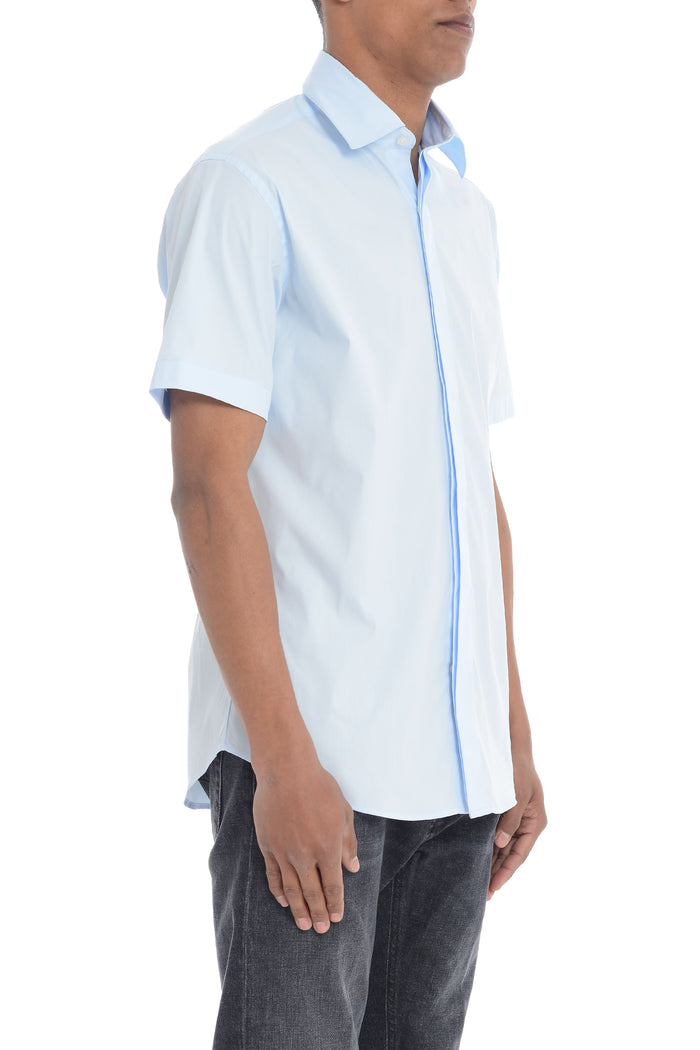 Low Brand Classic light blue men's shirt 2