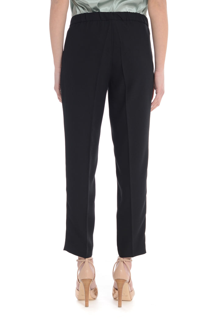 F.it Pantalone Nero Donna a Sigaretta 3