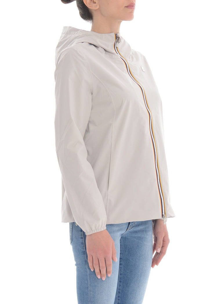 K-way Giubbotto Beige Donna Marguerite Stretch Poly Jersey 2