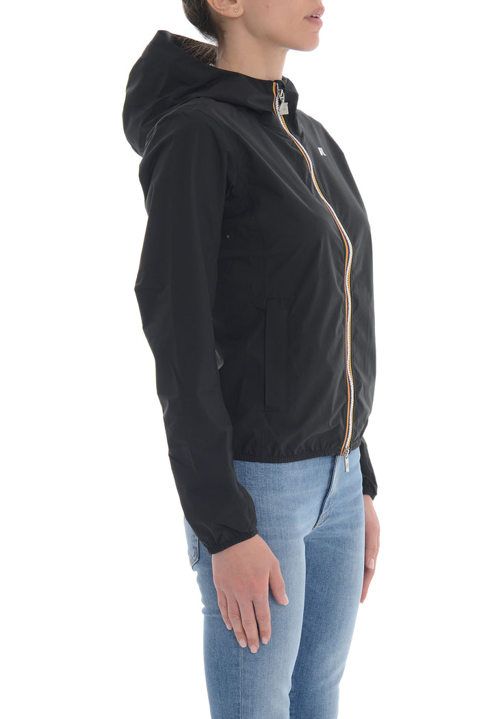K-way Damen-Jacke „Lily“ mit Stretch-Punkten in Schwarz 2