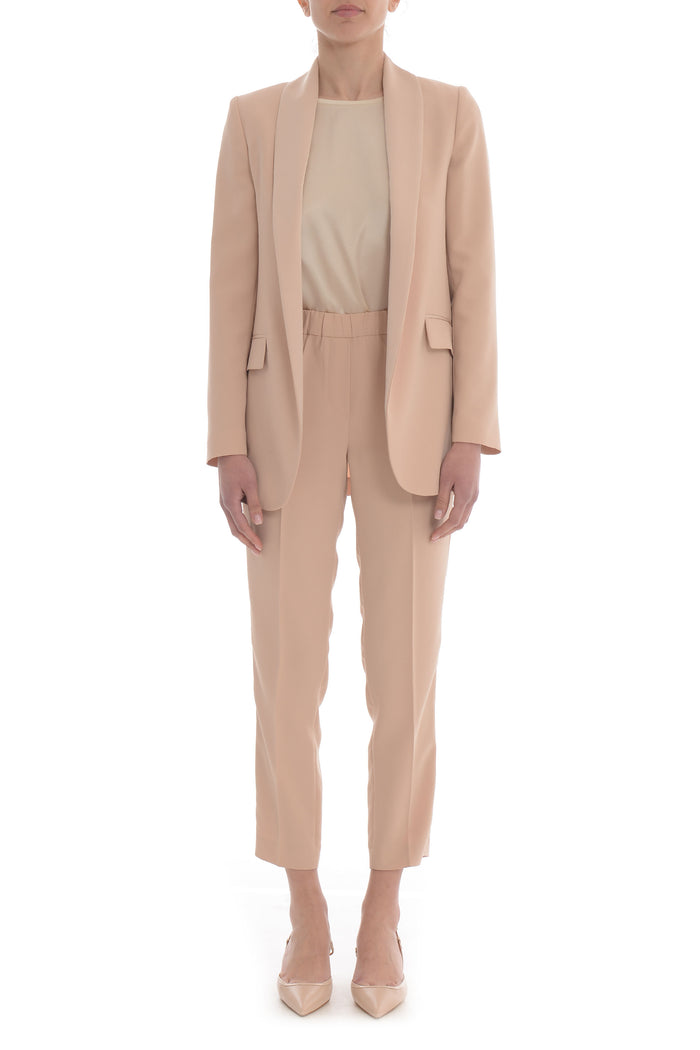 F.it Giacca Beige Donna Sciallata 1