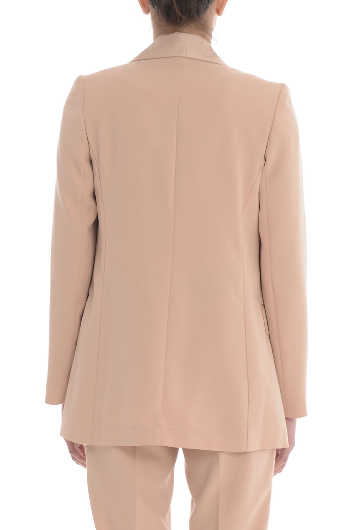 F.it Giacca Beige Donna Sciallata 3