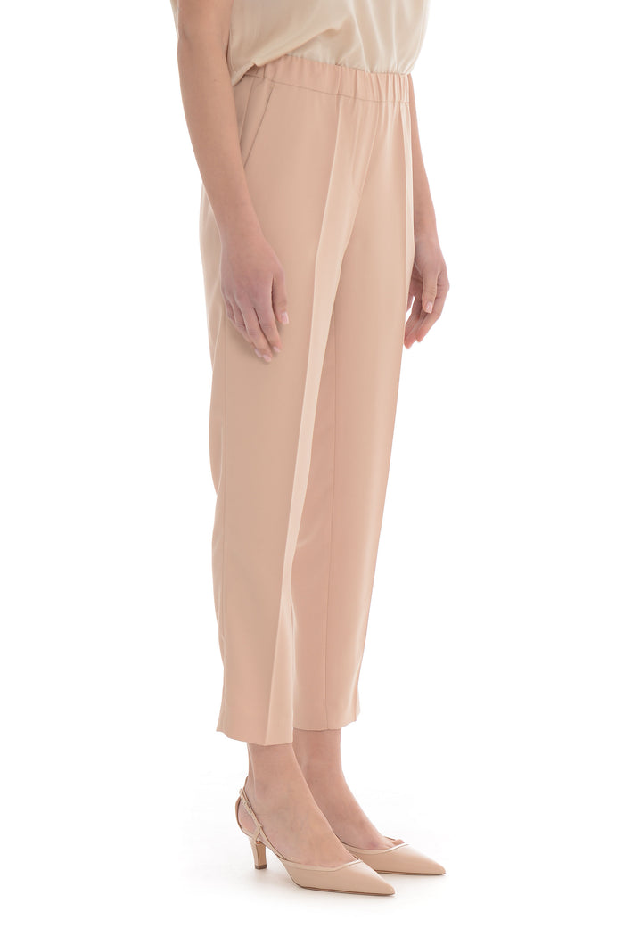 F.it Pantalone Beige Donna a Sigaretta 6