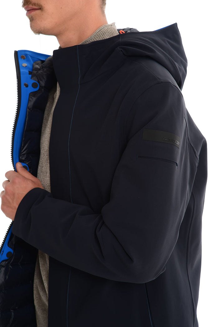 Rrd Blue Men's Winter Color Mdm Padded Jacket 3