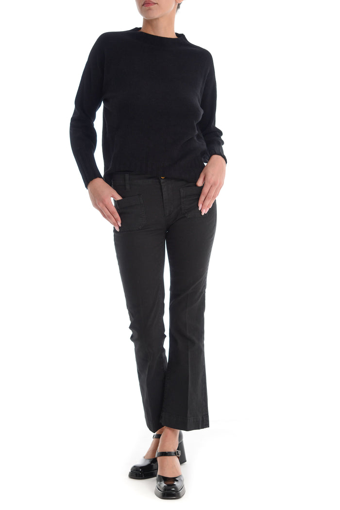 Seafarer Pantalone Nero Donna vita alta 2