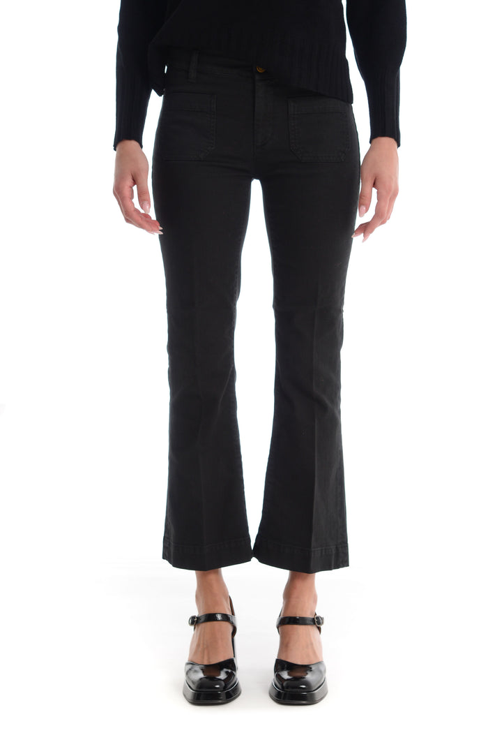 Seafarer Pantalone Nero Donna vita alta 1