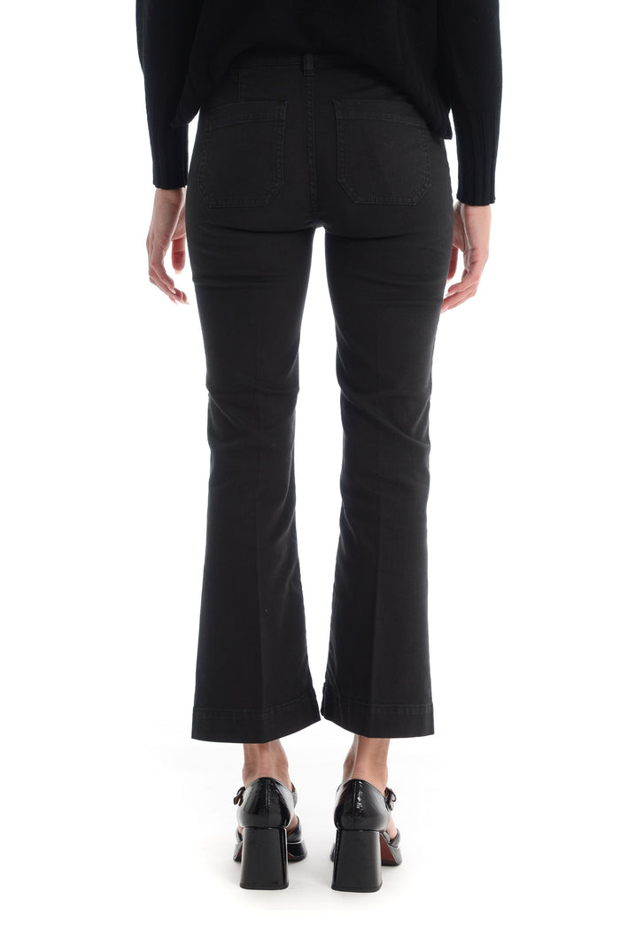 Seafarer Pantalone Nero Donna vita alta 3