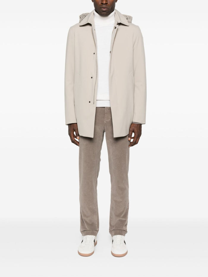 Montecore Herren-Regenmantel in Braun 2