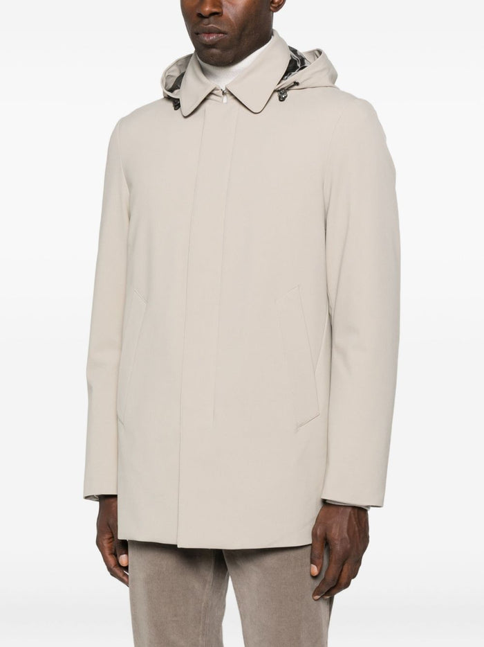 Montecore Herren-Regenmantel in Braun 5