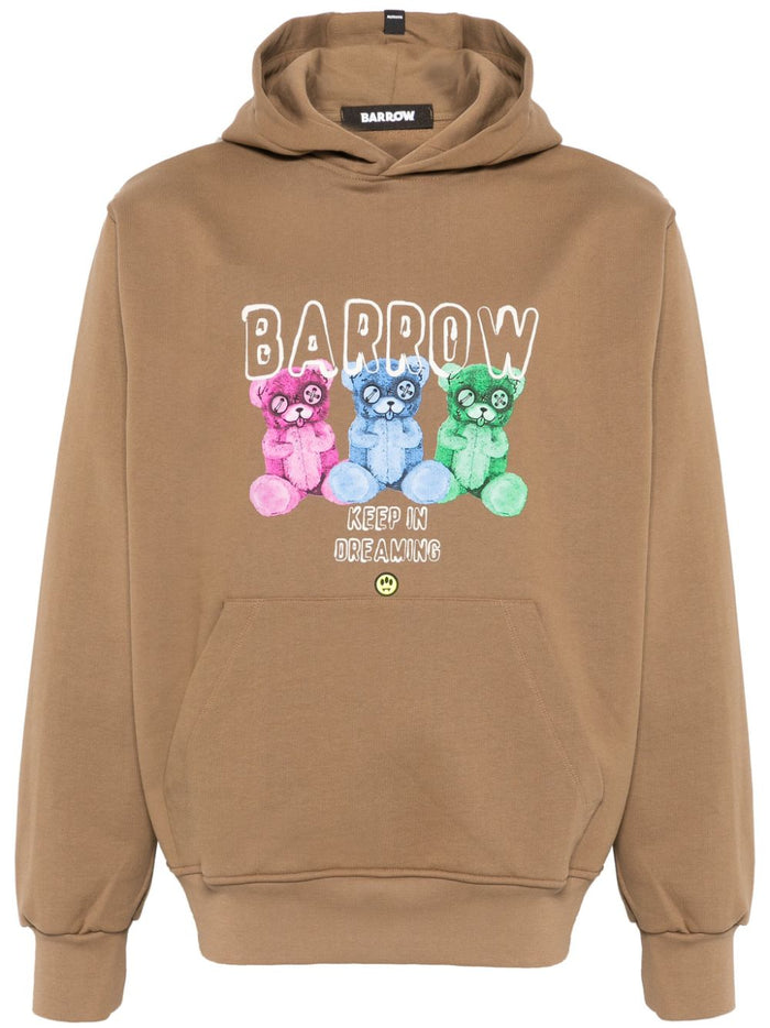 Barrow Unisex Brown Hoodie 4