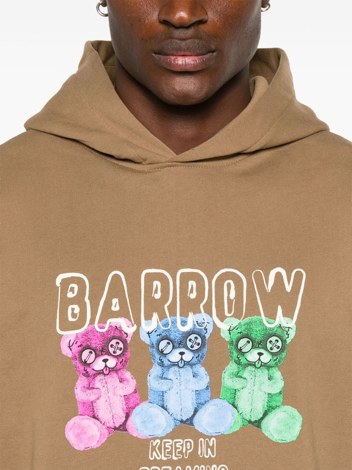 Barrow Unisex Brown Hoodie 6