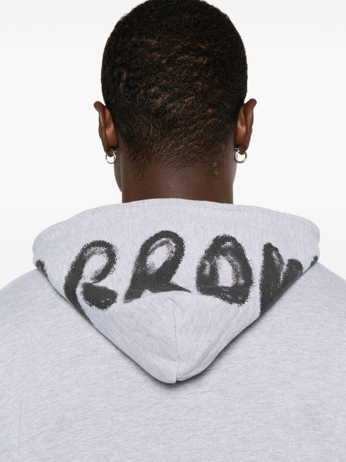 Barrow Unisex Grey Hoodie 3