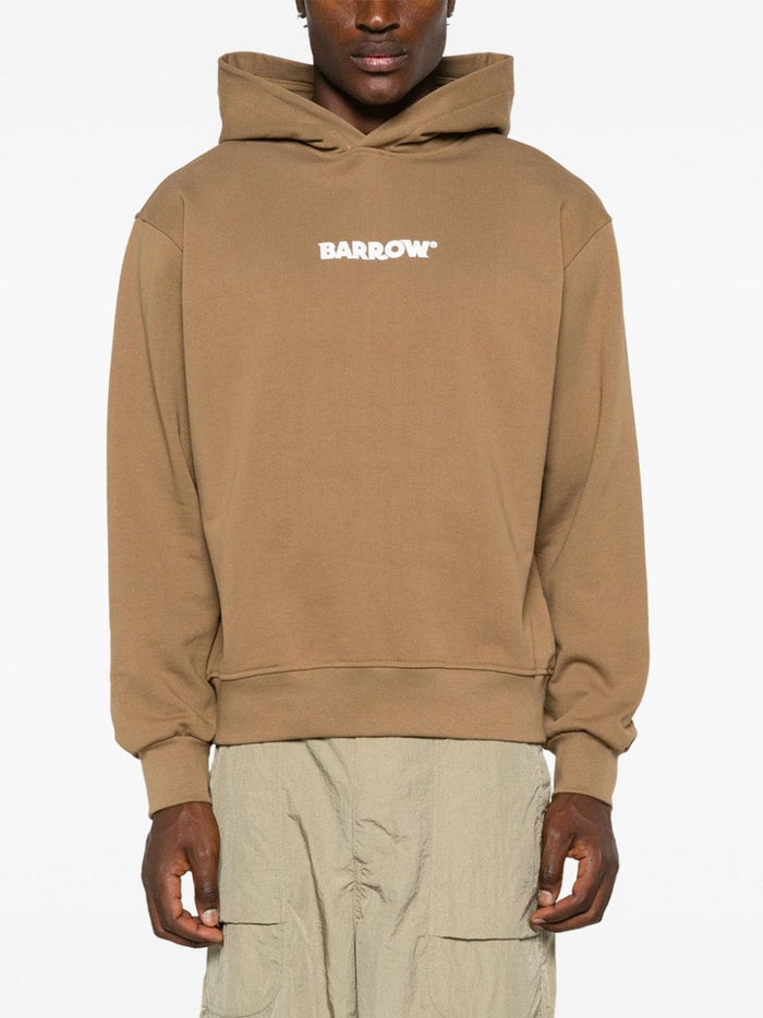 Barrow Unisex Brown Hoodie 1