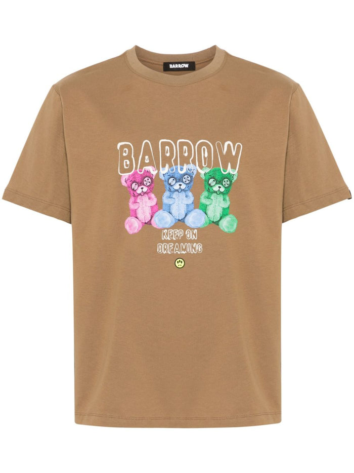 Barrow Brown Unisex T-shirt with print 6