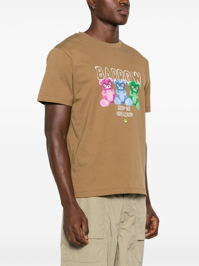 Barrow Brown Unisex T-shirt with print 5