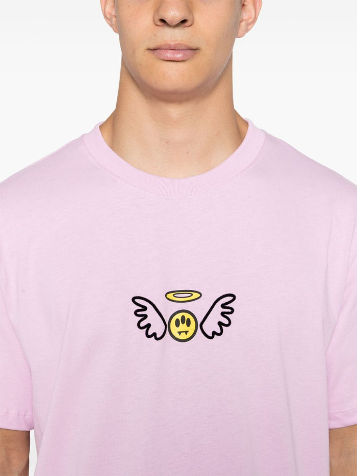 Barrow Unisex Pink T-Shirt with Print 5