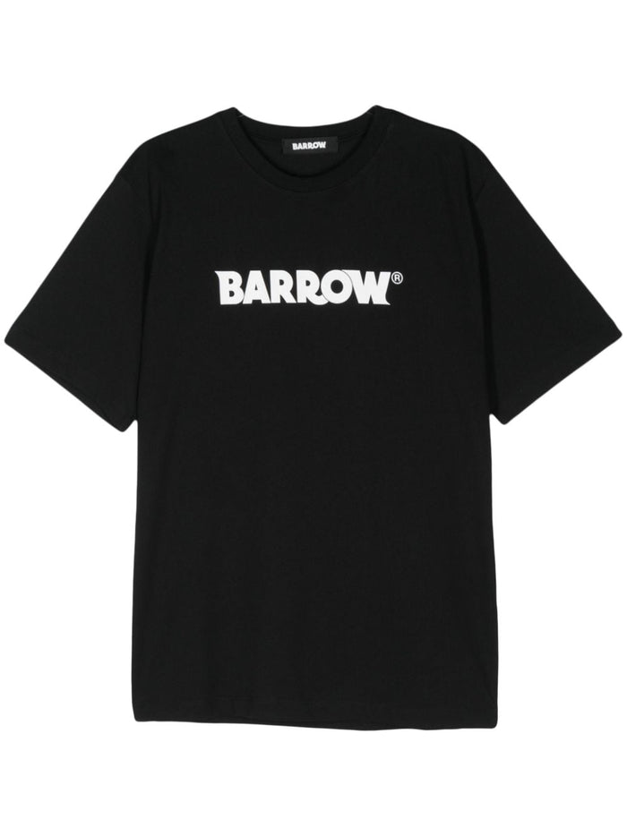 Barrow T-shirt Black Unisex with print 1