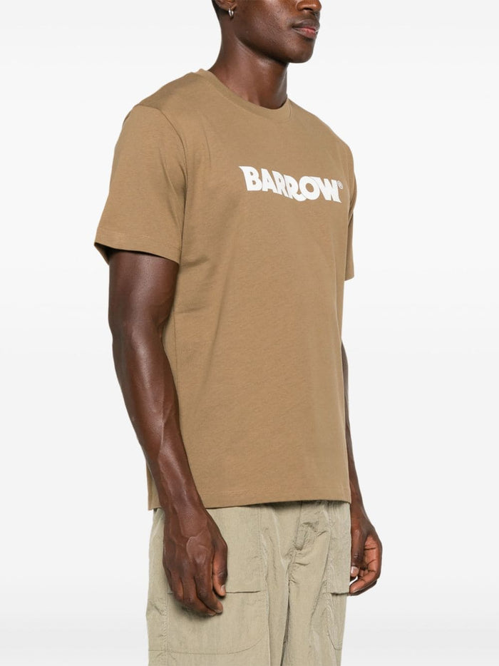 Barrow Brown Unisex T-shirt with print 4